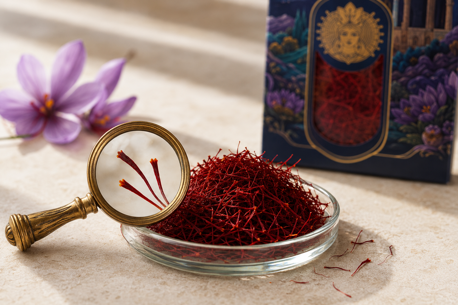 راهنمای خرید زعفران اصل ایرانی؛ تشخیص کیفیت، عطر و رنگ