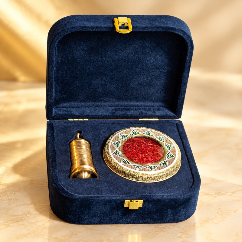 زعفران روژدا یک مثقال | پک هدیه